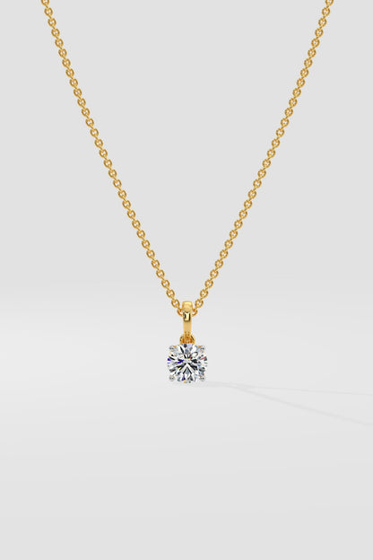 0.50 ct Solitaire Pendant