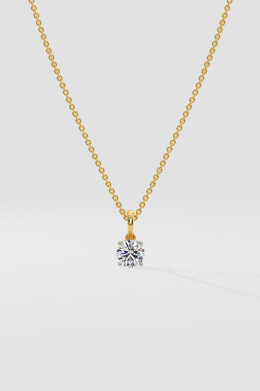 0.50 ct Solitaire Pendant