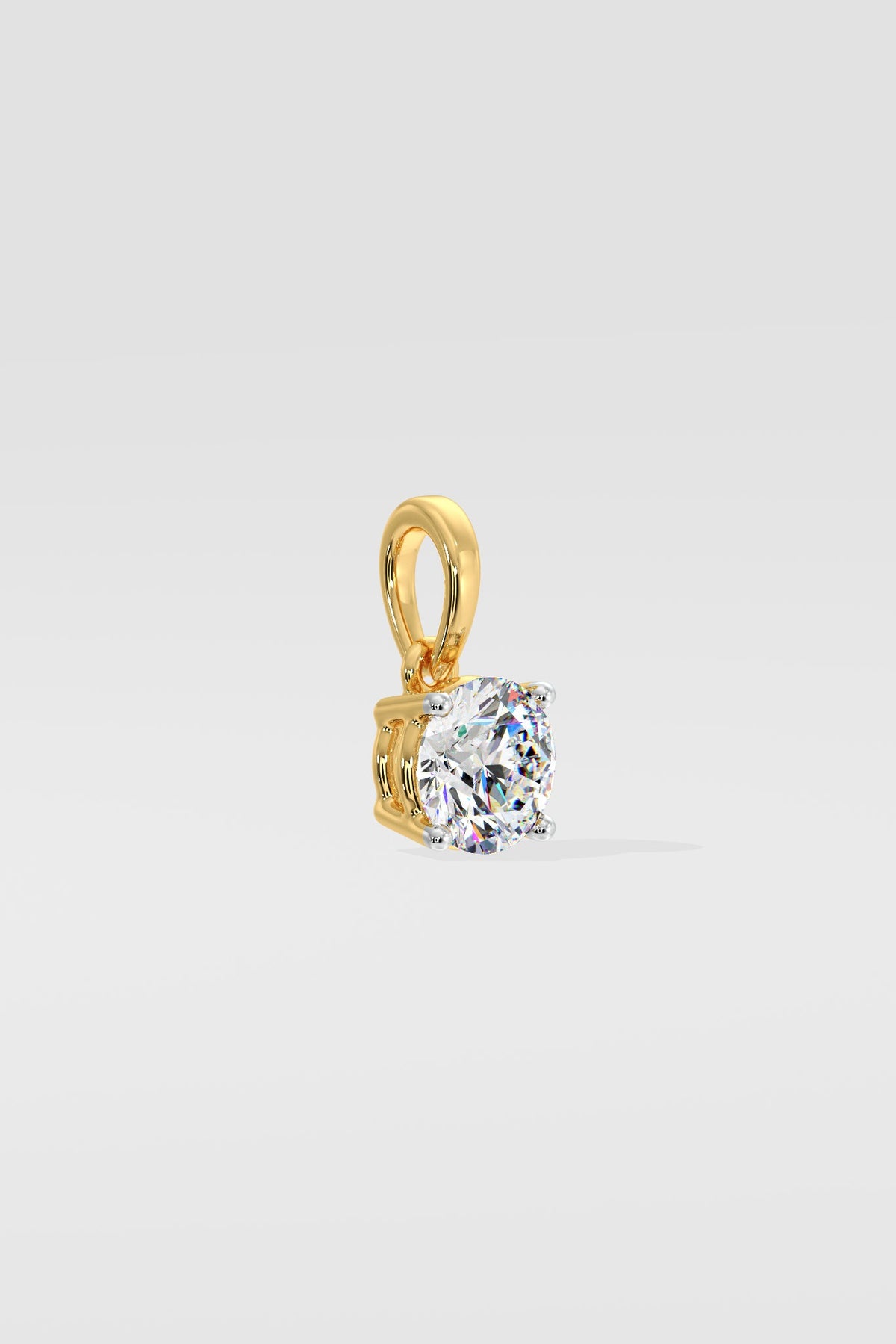 0.50 ct Solitaire Pendant