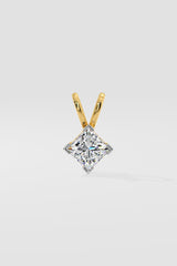 1 ct Princess Angular Pendant