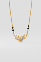 Petal Solitaire Mangalsutra