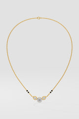 Petal Solitaire Mangalsutra