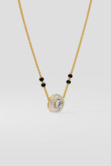 Swirl Solitaire Mangalsutra