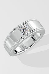 Bold Princess Cut Ring