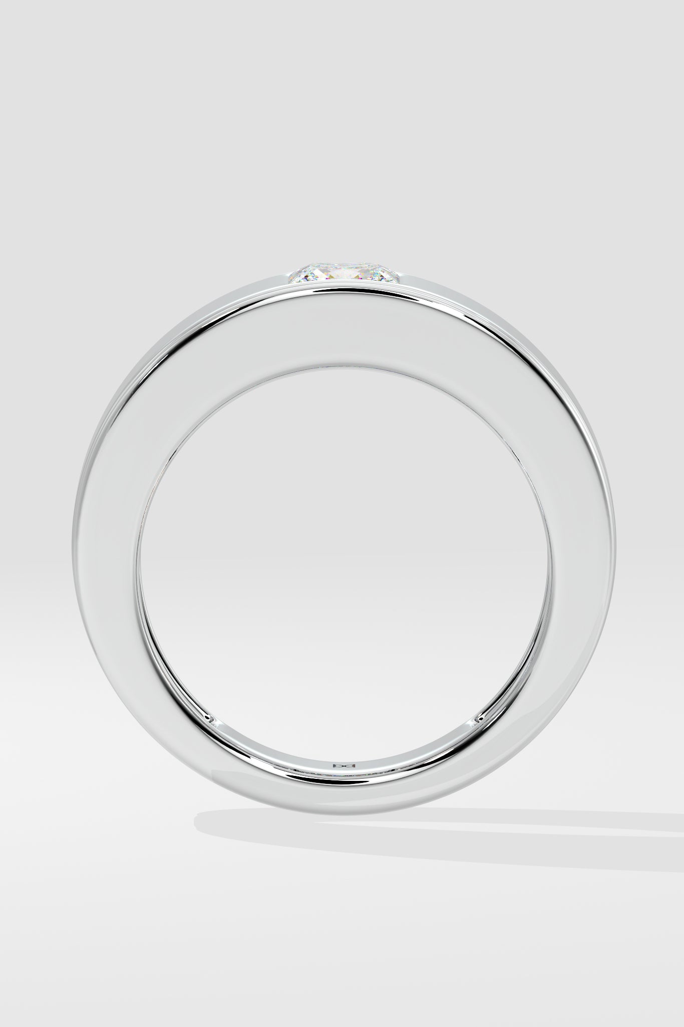 Bold Princess Cut Ring