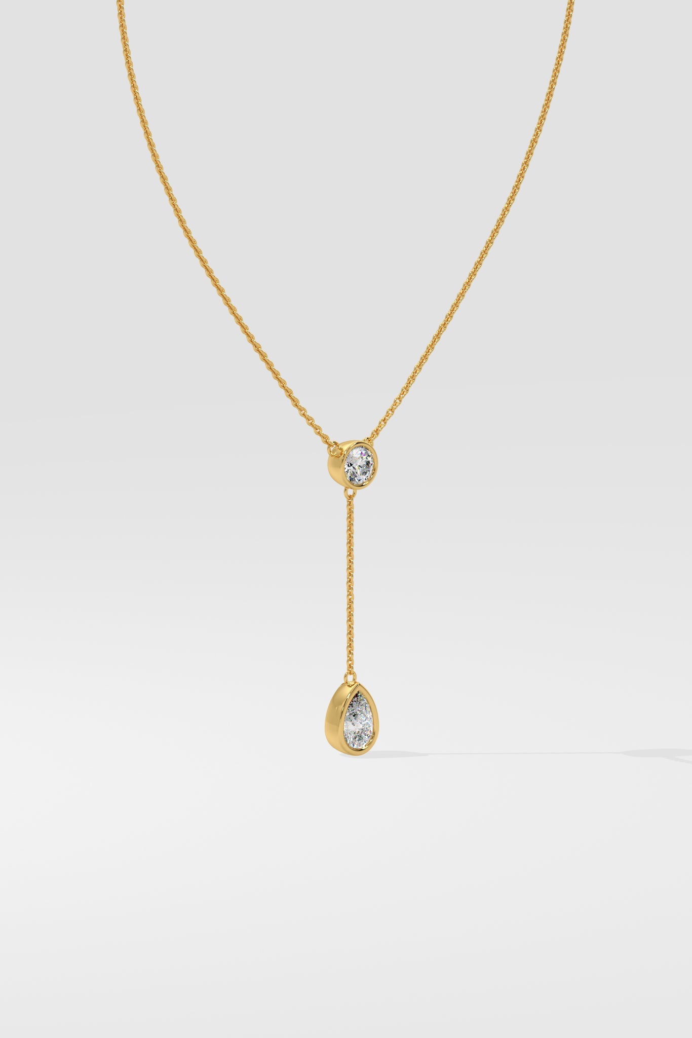 1 ct Lariat Drop Necklace