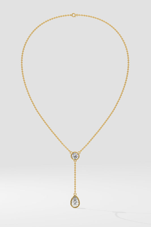 1 ct Lariat Drop Necklace