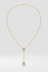 1 ct Lariat Drop Necklace