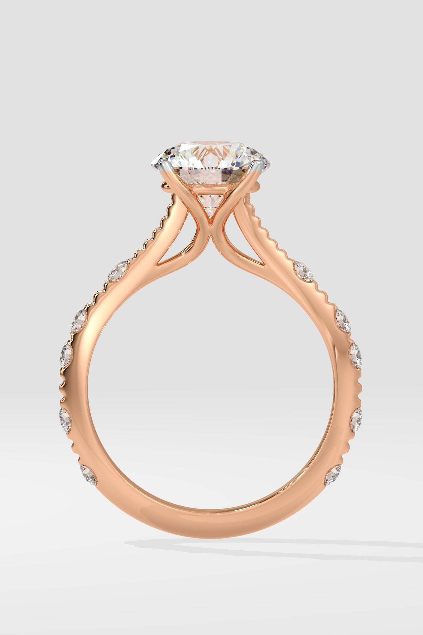 1.25 ct Spaced Solitaire Ring