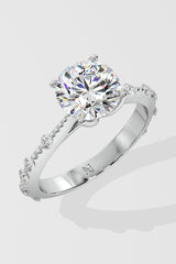 1.25 ct Spaced Solitaire Ring