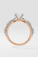 1.25 ct Crossover Diamonds Solitaire Ring