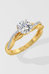 1 ct Infinity Solitaire Ring