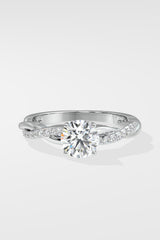 1 ct Infinity Solitaire Ring