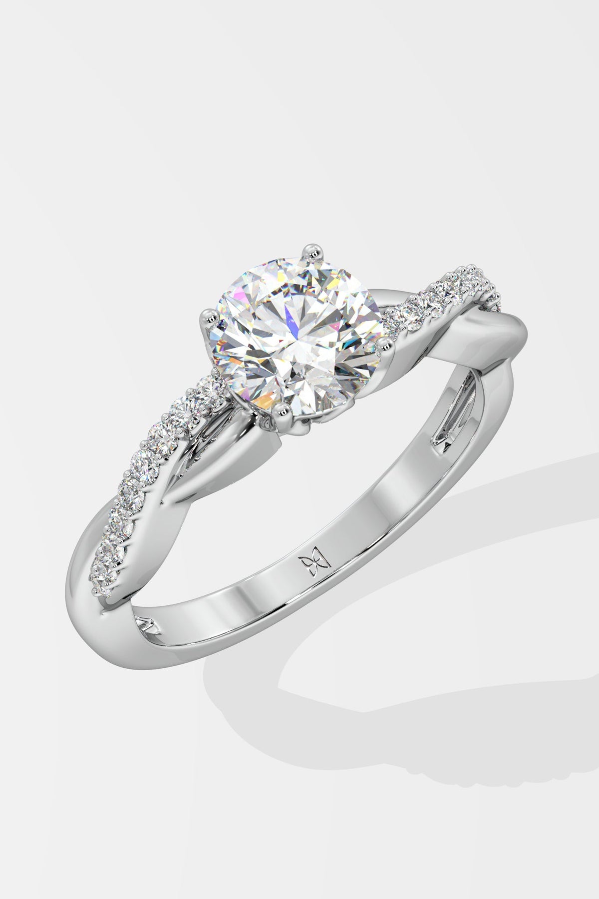 1 ct Infinity Solitaire Ring