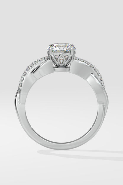 1 ct Infinity Solitaire Ring