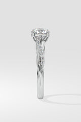 1 ct Infinity Solitaire Ring