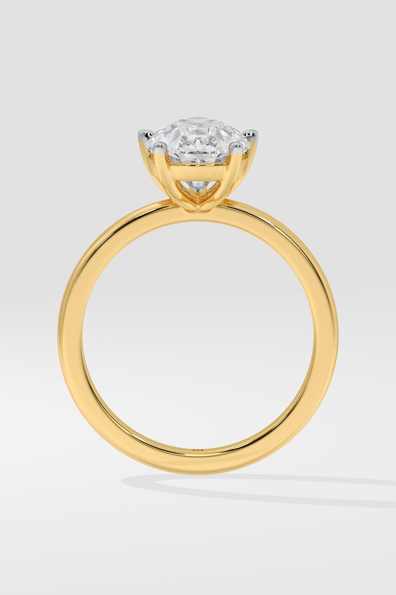 2 ct Pear Solitaire Ring