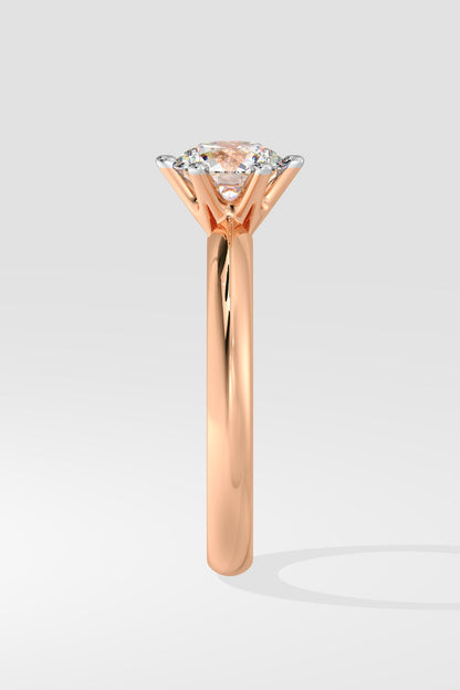 1 ct Six Prong Solitaire Ring