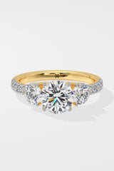 Trinity Solitaire Ring