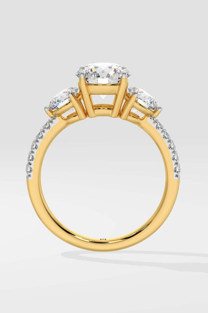 Trinity Solitaire Ring