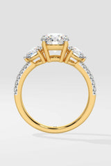 Trinity Solitaire Ring