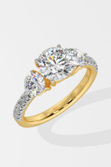 Trinity Solitaire Ring