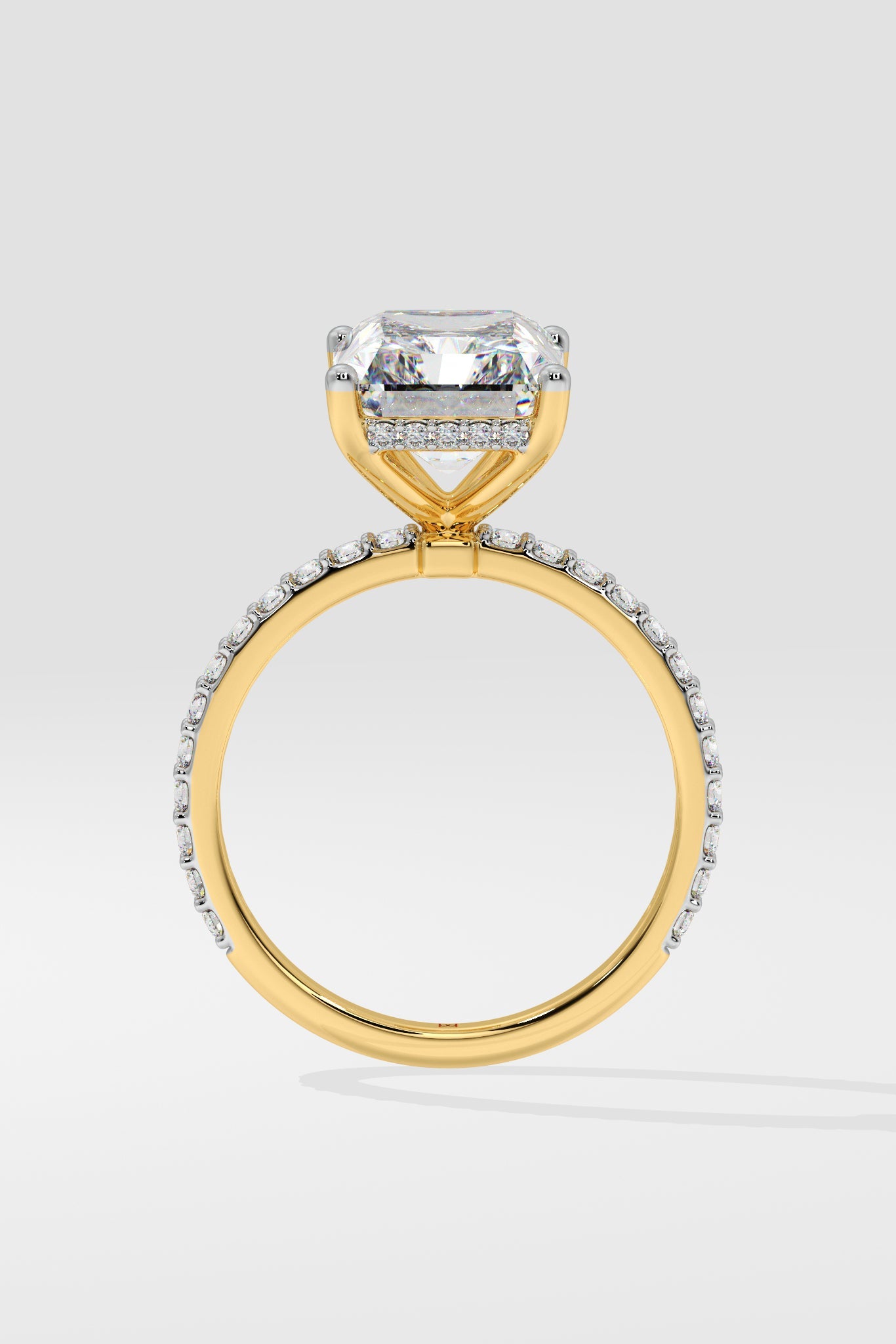4 ct Radiant Solitaire Ring