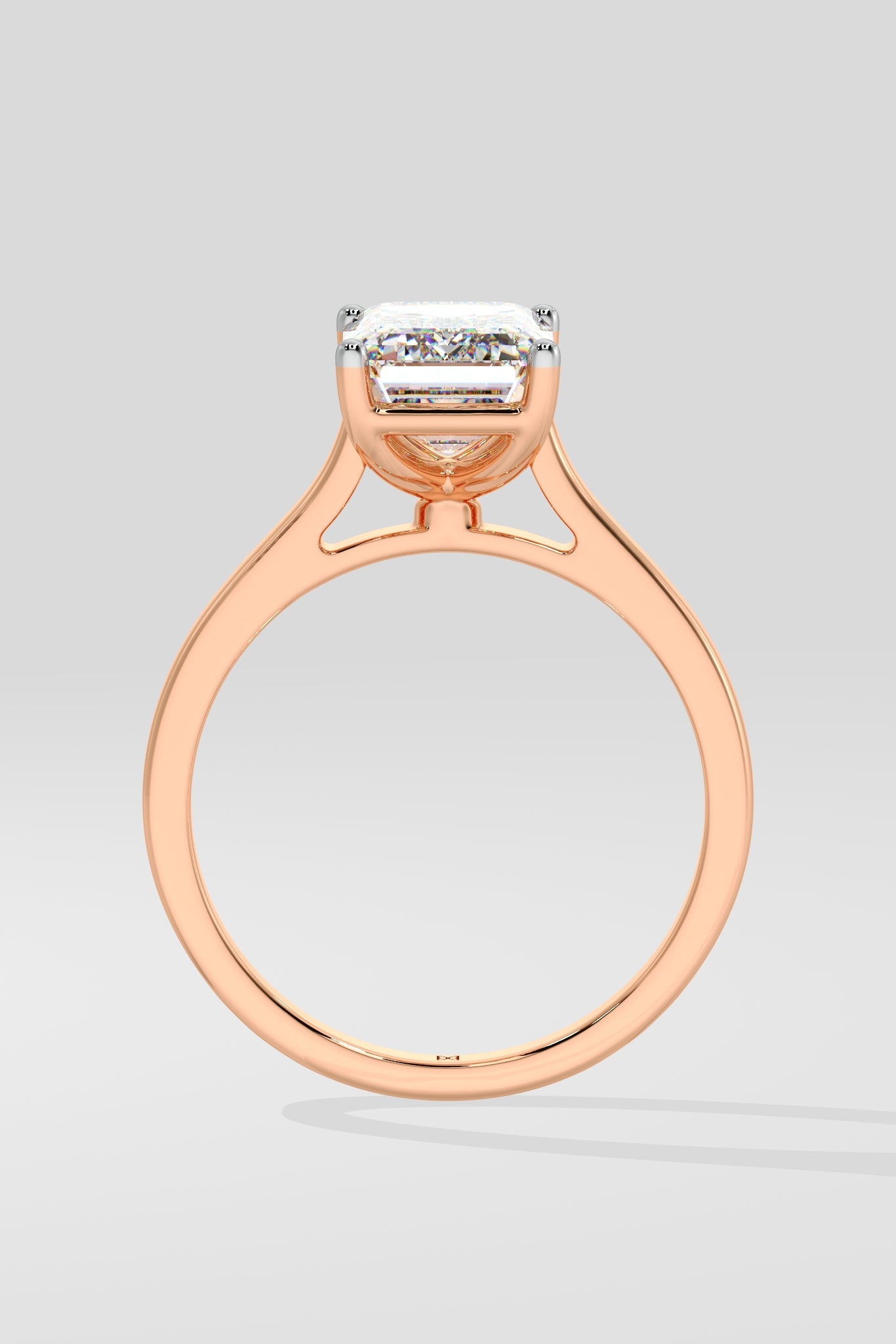 2.5 ct Emerald Solitaire Ring