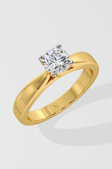 Essential Semi-Solitaire Ring