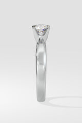 Essential Semi-Solitaire Ring