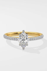 Marquise Solitaire Ring