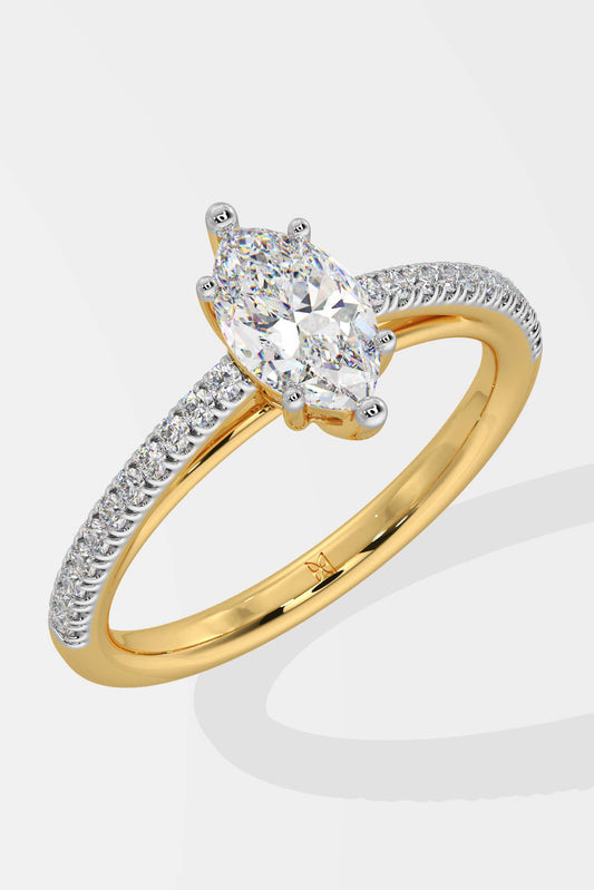 Marquise Solitaire Ring