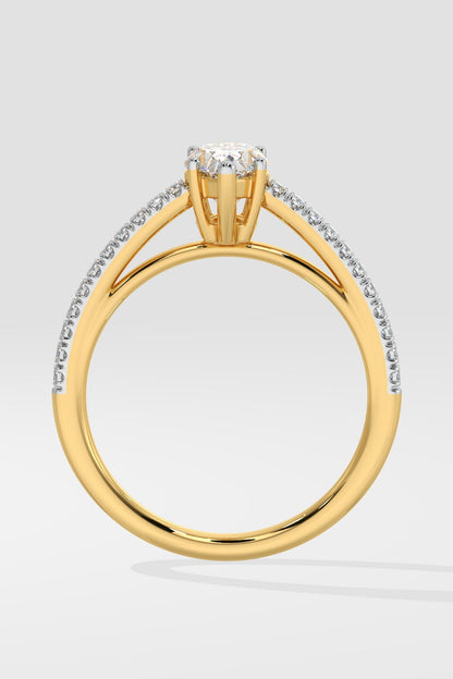 Marquise Solitaire Ring