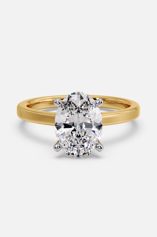 2 ct Oval Solitaire Ring