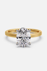 2 ct Oval Solitaire Ring