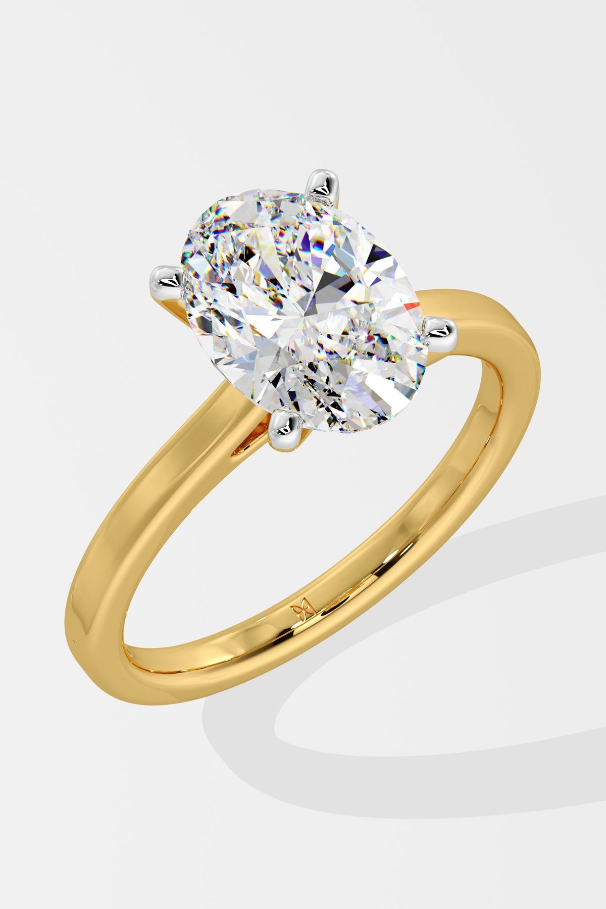 2 ct Oval Solitaire Ring