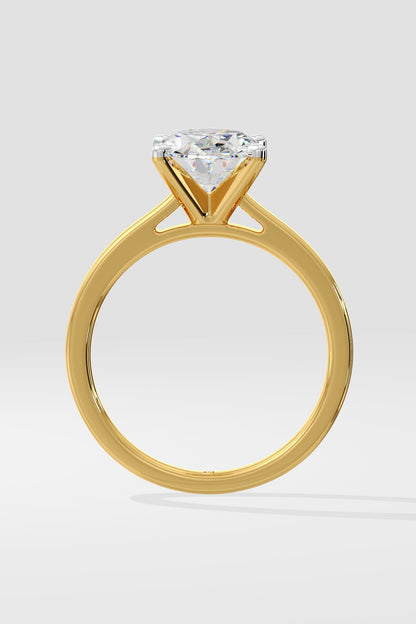 2 ct Oval Solitaire Ring