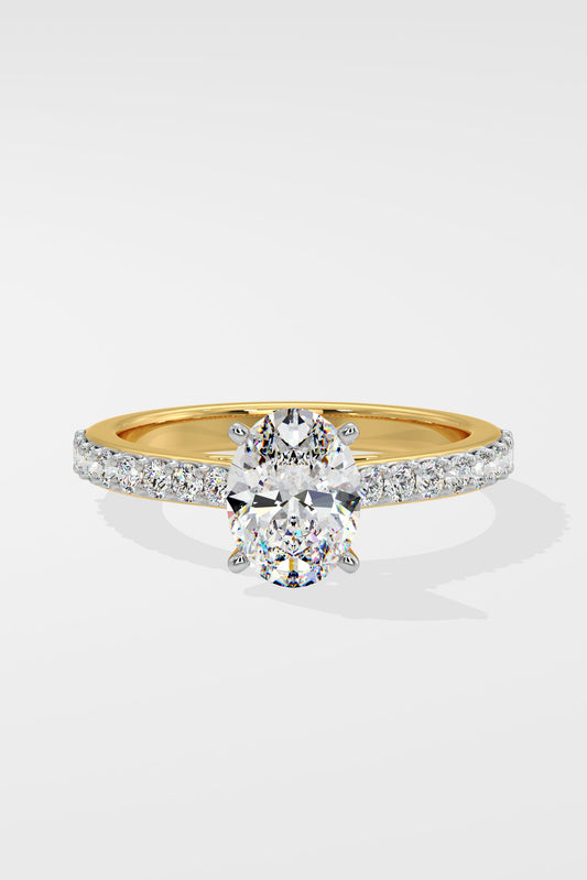 1 ct Oval Ring