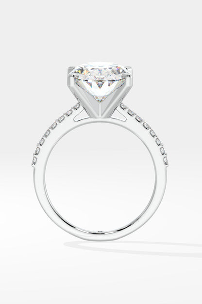 4 ct Oval Solitaire Ring
