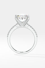 4 ct Oval Solitaire Ring