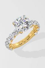 3 ct Eternity Solitaire Ring