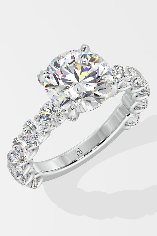 3 ct Eternity Solitaire Ring