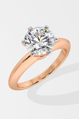 2 ct Six Prong Solitaire Ring