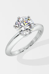 2 ct Six Prong Solitaire Ring