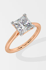 2 ct Princess Solitaire Ring