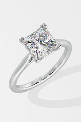 2 ct Princess Solitaire Ring