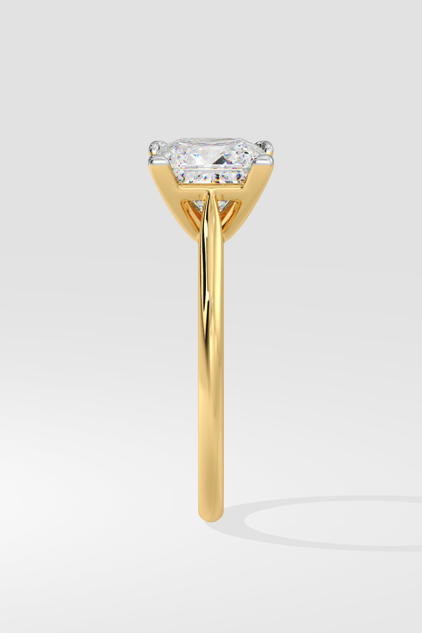 2 ct Princess Solitaire Ring