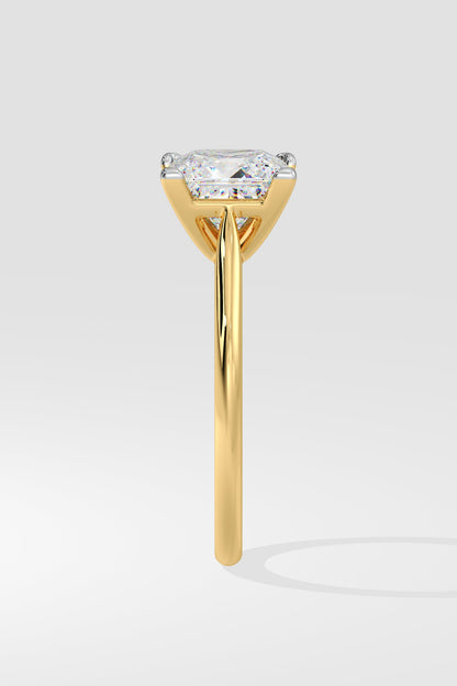 2 ct Princess Solitaire Ring
