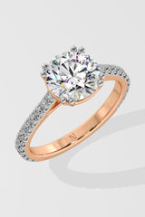 2 ct Dual Prong Solitaire Ring