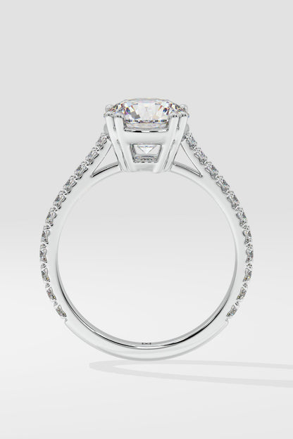 2 ct Dual Prong Solitaire Ring